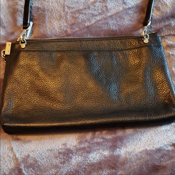 Michael Kors James Large Leather Clutch & Crossbody - Picture 9 of 13